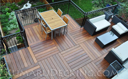 Our Kumaru Decking is one of the most beautiful decking options available!